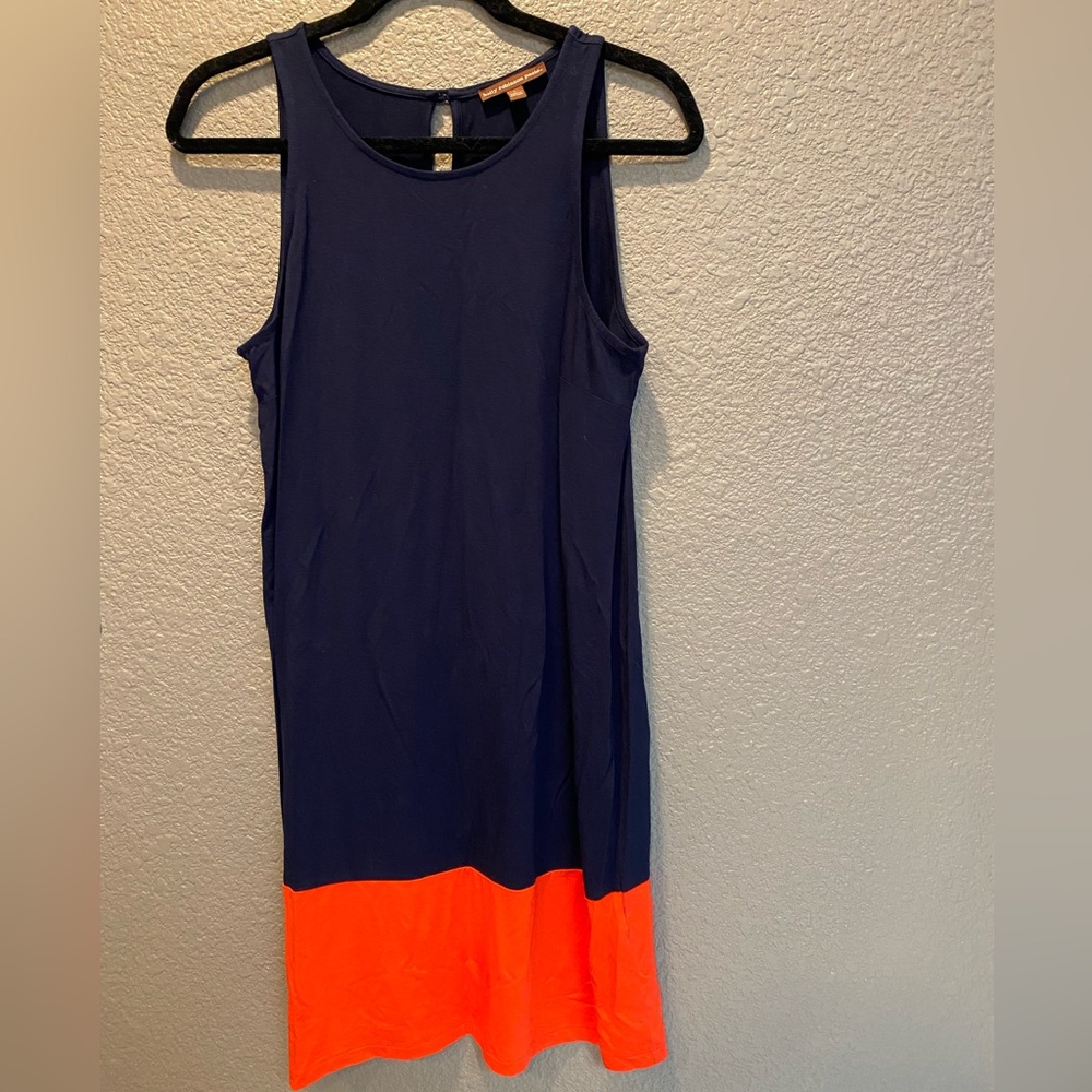 Women’s dual colored short sleeve summer dress brand new